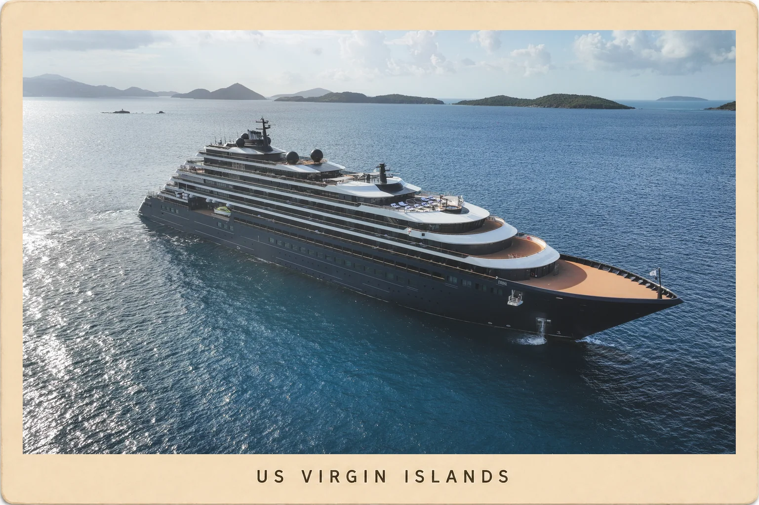 Marine postcard