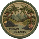 Virgin Islands embroidered patch